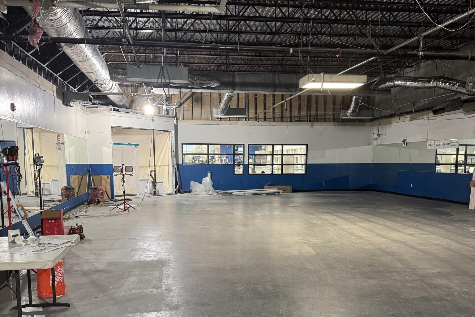 Lakewood Gym Enhancement Flooring