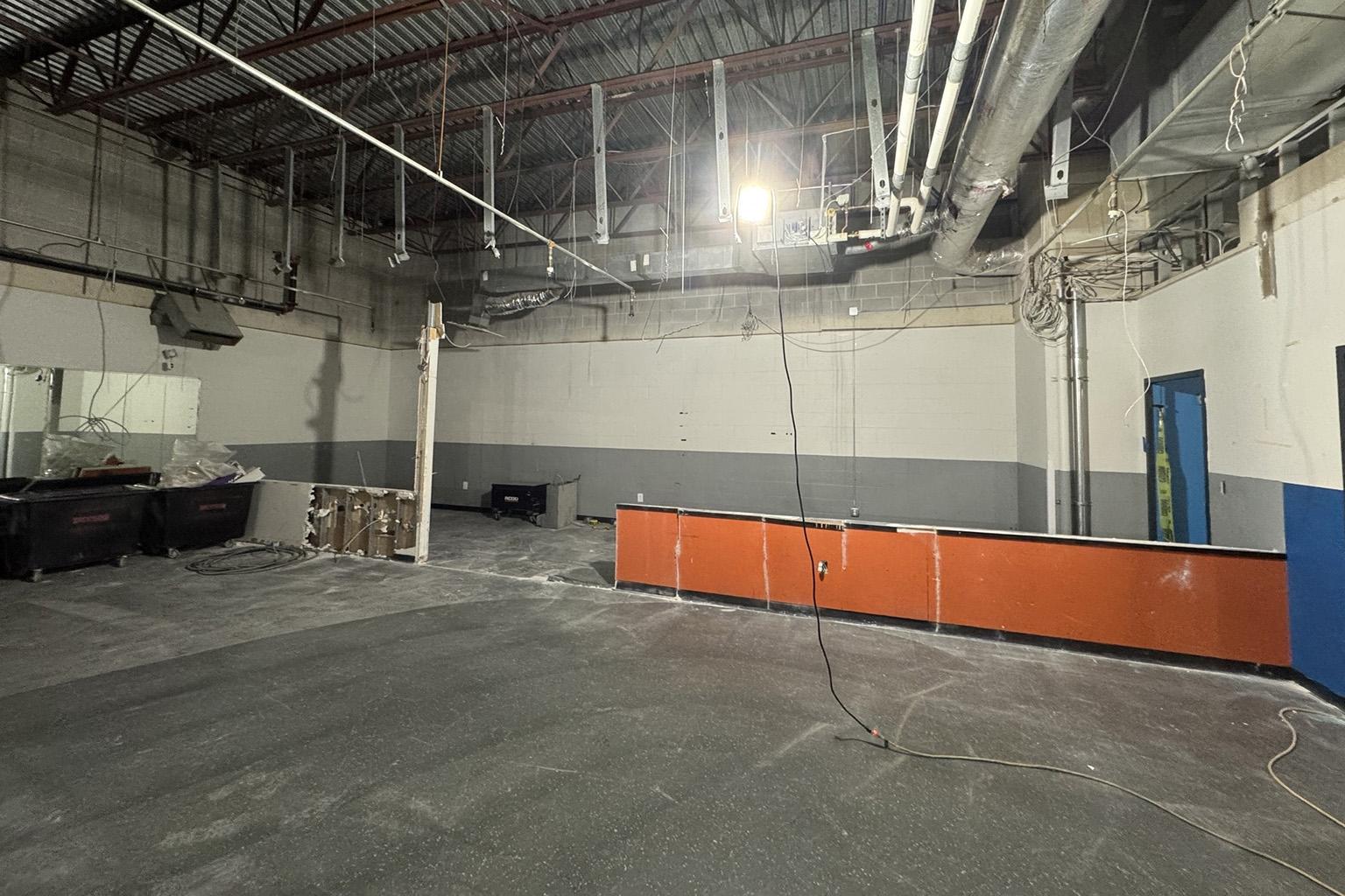 Lakewood Gym Enhancement Ceiling