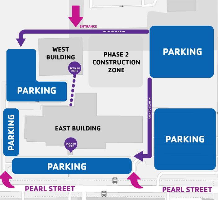 Pearl Street Parking Map