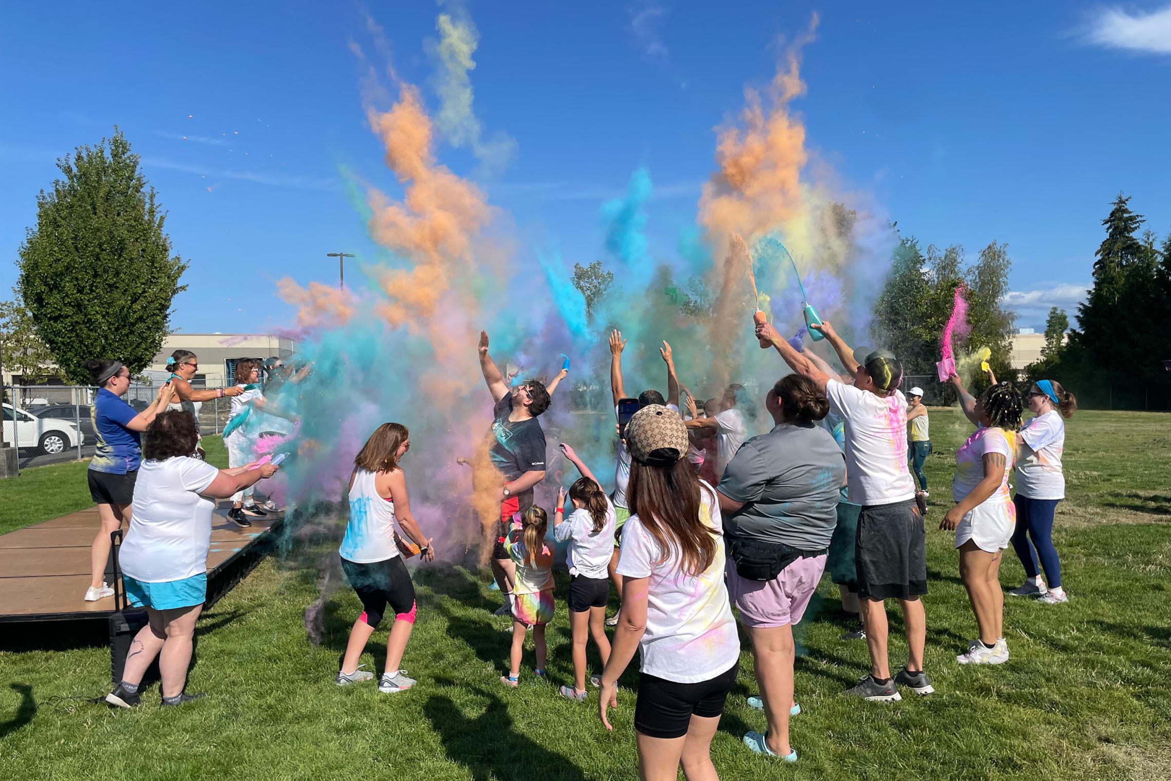 Colorful Celebration at YMCA Summer Day Camp