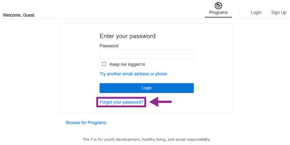 Reset Password Step 3