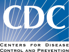 Text reading "CDC centers for disease control and prevention"
