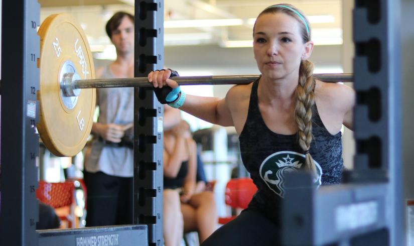 Squatting In YMCA Powerlifting Course