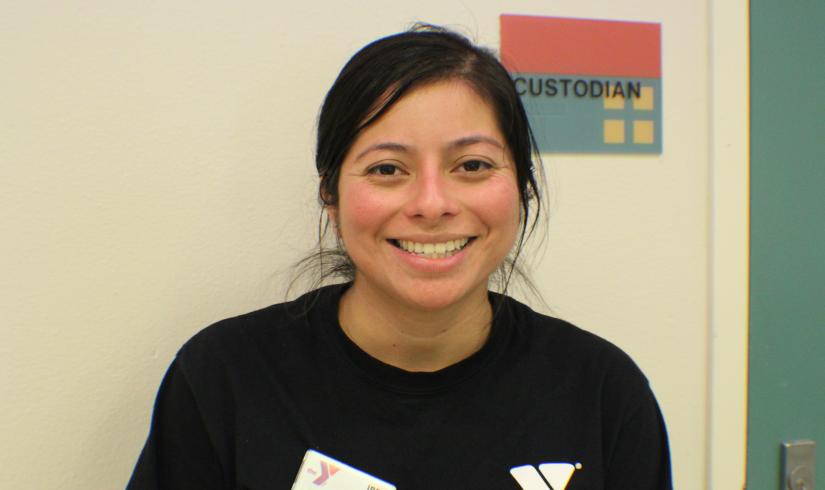 Irene Nives the Site Leader for Crownhill Elementary Smiling