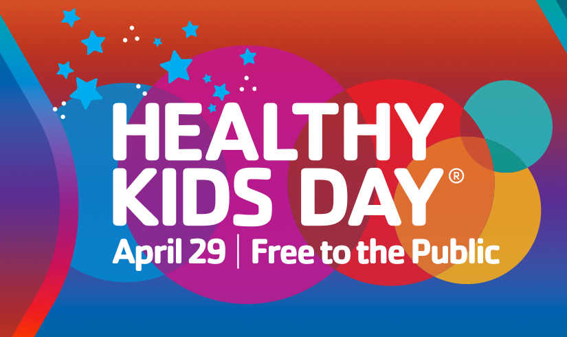 Healthy Kids Day is April 29. It's free and open to the public!