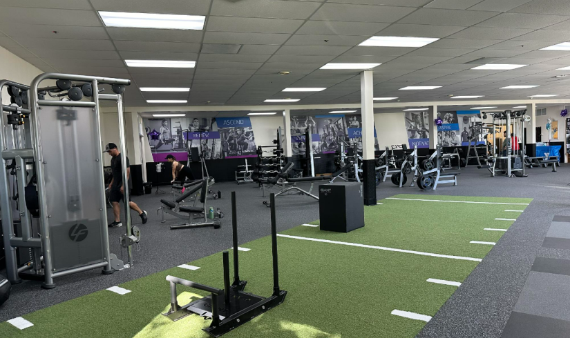 The completed view of our gym enhancement project at Bremerton Family YMCA