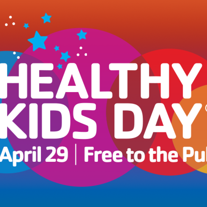 Healthy Kids Day is April 29. It's free and open to the public!