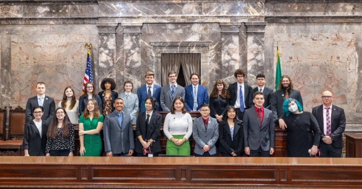 Local Teens Learn and Practice Democracy through the YMCA Youth and