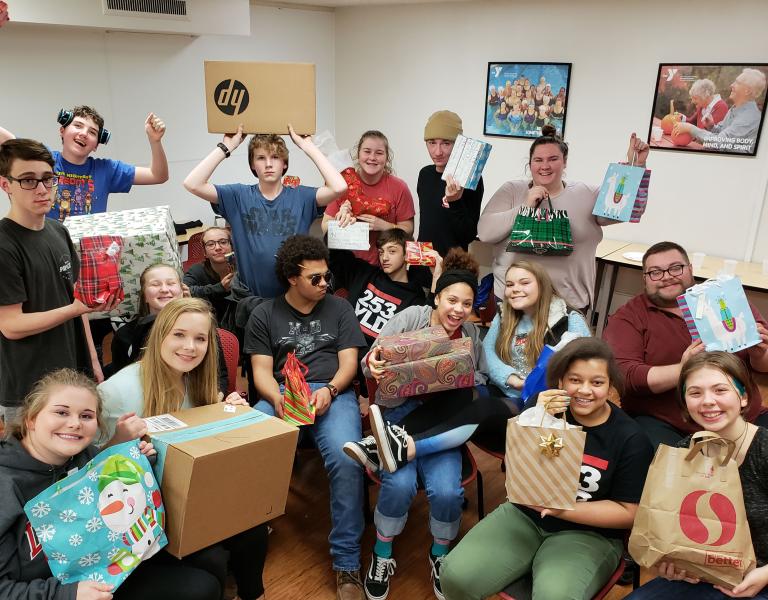 Teens Celebrate Gifts At YMCA Youth Leadership Development Club