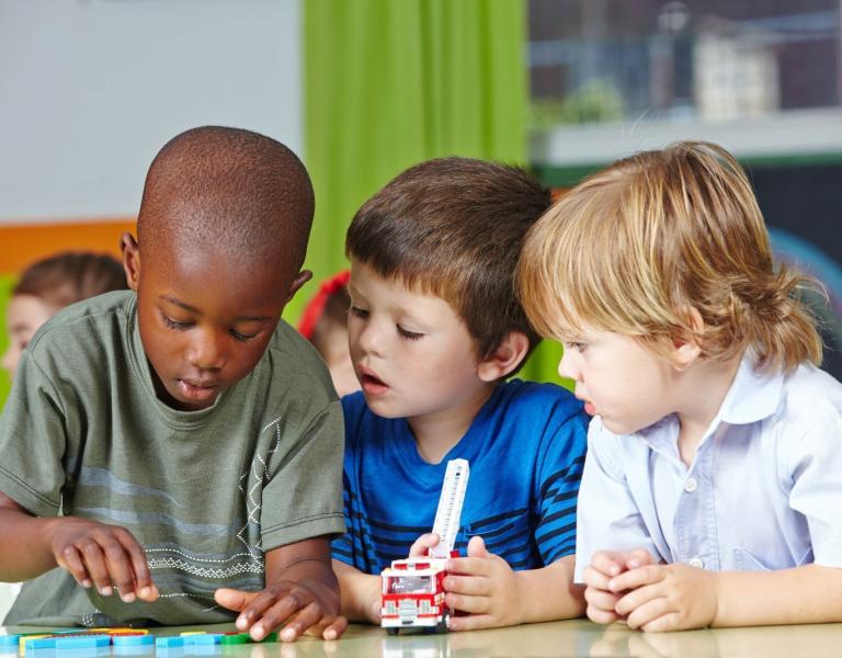 Teambuilding and Socializing at YMCA Early Learning Center