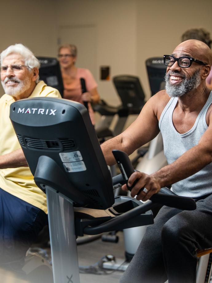 Active Older Adults Cycling Class