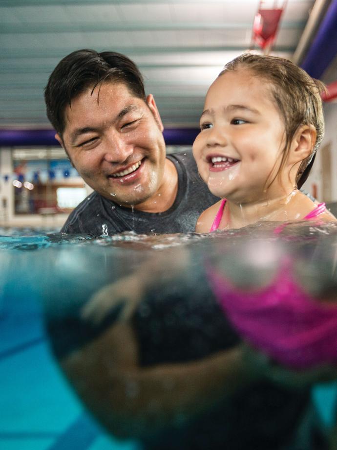 Family Swim At The YMCA Pool