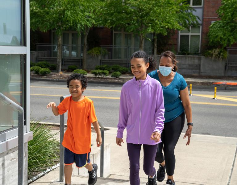 Family Entering The University Y Student Center