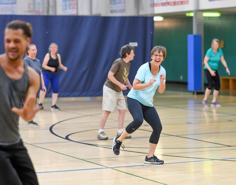 Low Impact Cardio Class At YMCA