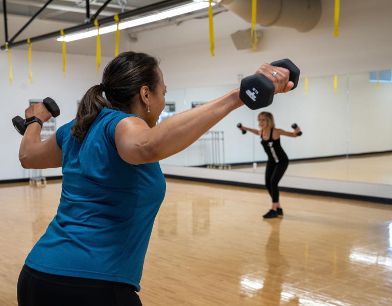 YMCA Cardio Strength Group Exercise Class