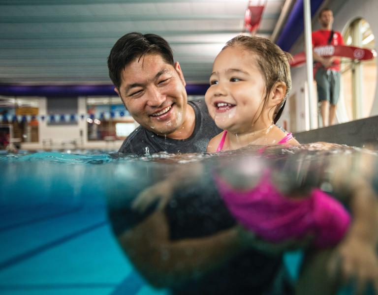 Family Swim At The YMCA Pool