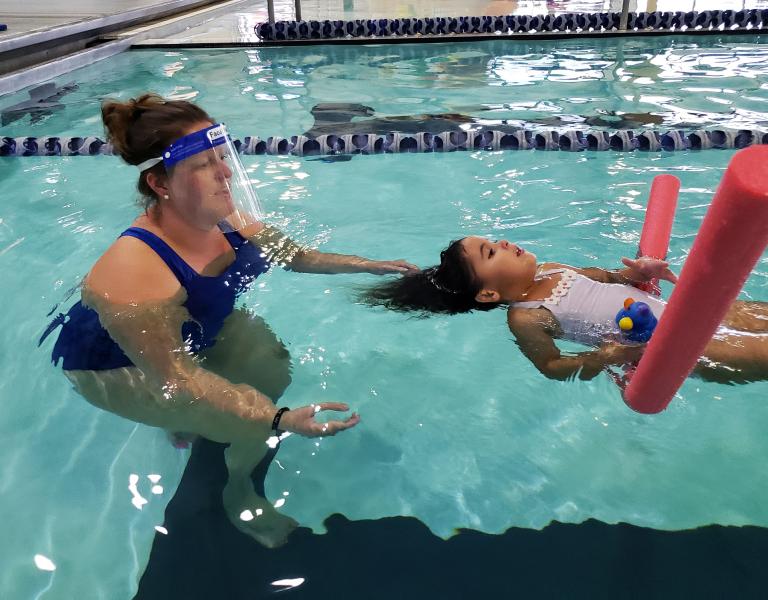 YMCA Youth Swim Lessons With Instructor