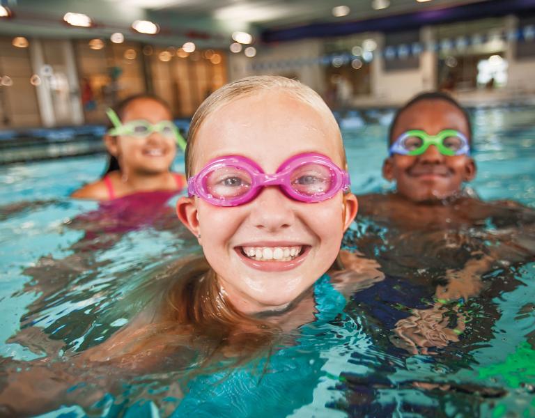 Fun In The Pool at Winter Day Camp At The YMCA