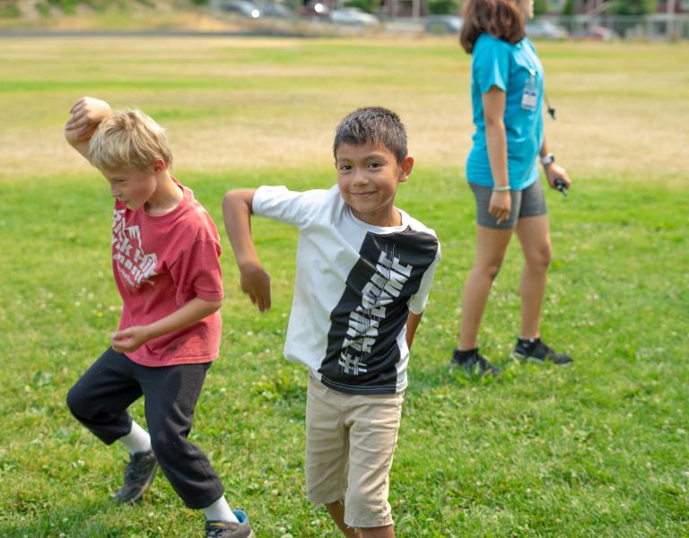 Dancing At YMCA Summer Day Camp