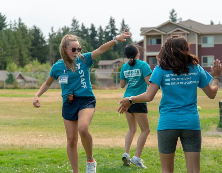 YMCA Summer Day Camp Staff Dancing