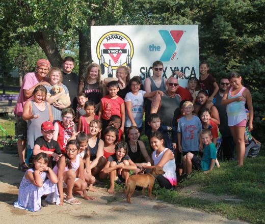 Students participating in Summer of Service