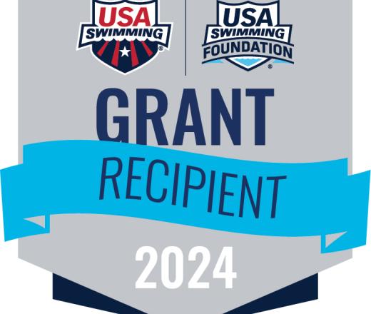 USA Swimming Foundation 2024 Recipient Badge