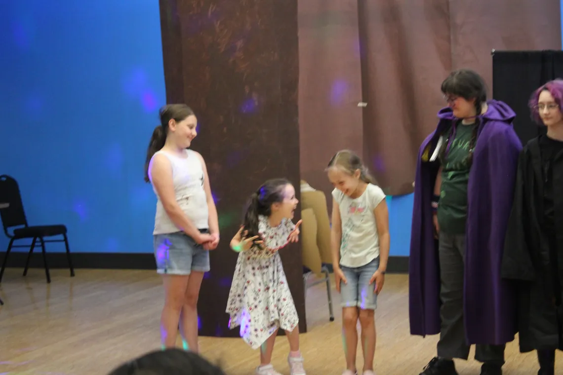 Shot of a play at the YMCA