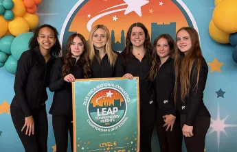 Gymnasts awarded first place