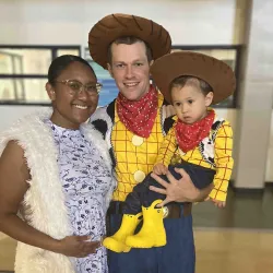 Lakewood Family YMCA Jack-O’-Lantern Jubilee Woody with Family