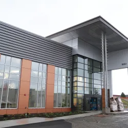Pearl Street Family YMCA Construction Updates - Entrance