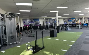 The completed view of our gym enhancement project at Bremerton Family YMCA
