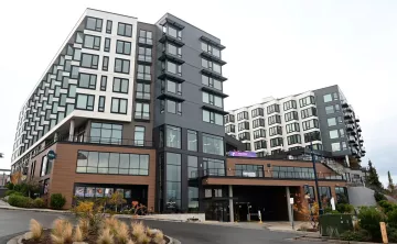 Exterior shot of the Marina Square Express YMCA