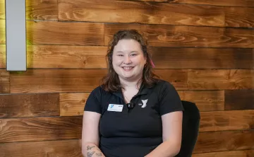 Headshot from a testimony of a member of our community