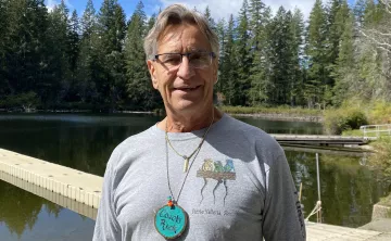 Coach Rick at Camp Lake Helena