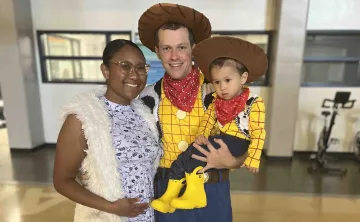 Lakewood Family YMCA Jack-O’-Lantern Jubilee Woody with Family