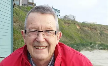 Richard at the beach