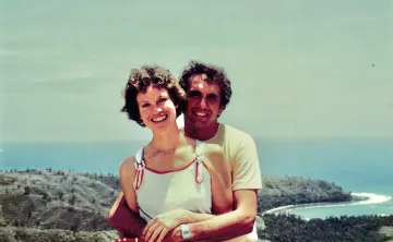 Bill and Karen when they were younger