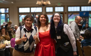 2026 CCI Dinner - Youth Posing