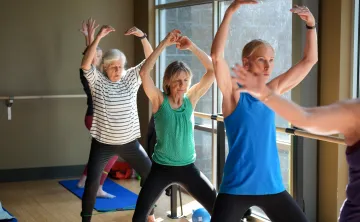 A barre class