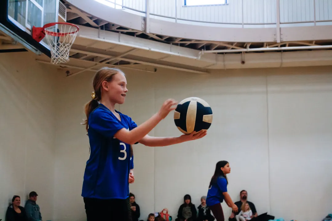 Ready to Serve at YMCA Youth Volleyball