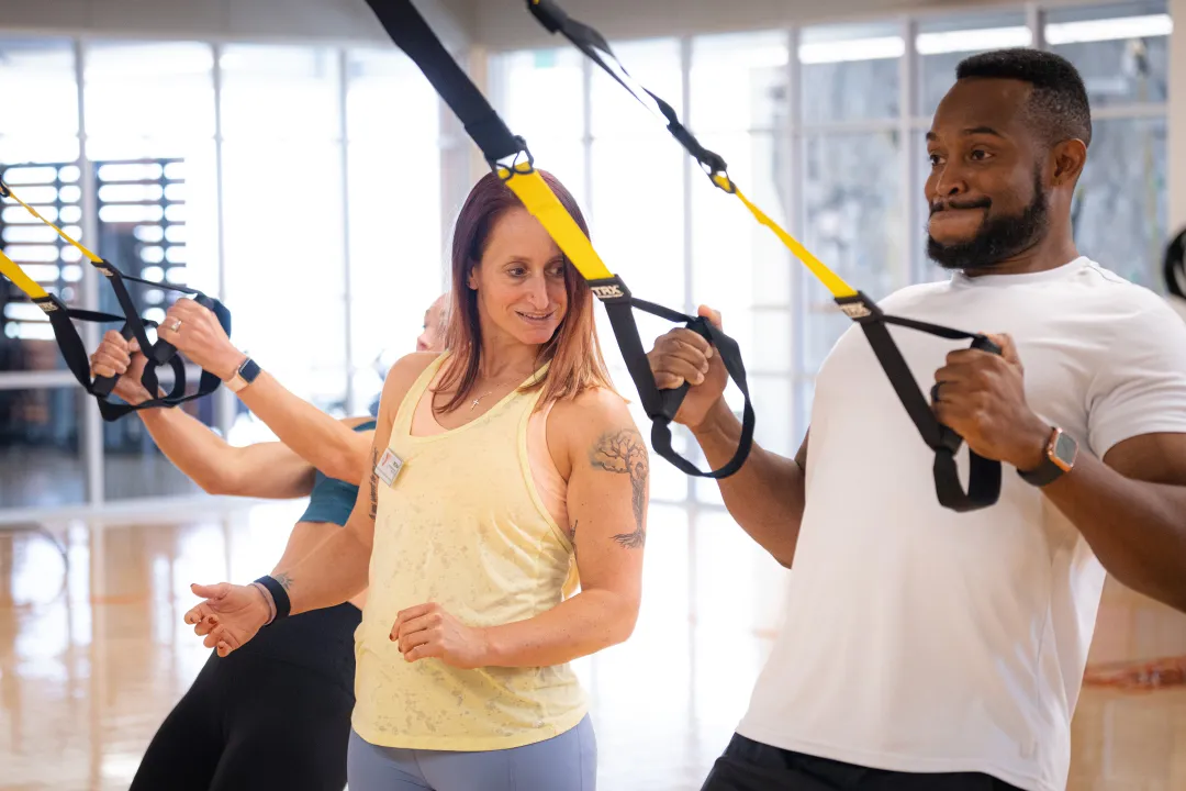 Instructor Checking Form in YMCA TRX Class