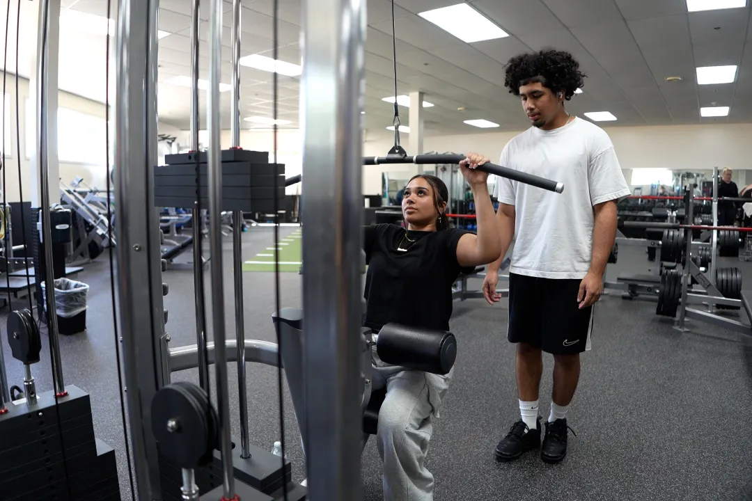 Lat Pulldown with Workout Partner