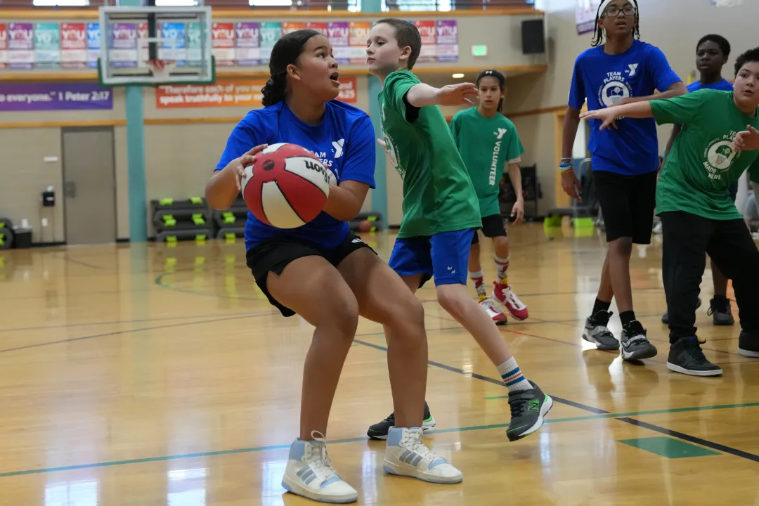 Ready to Score in the Paint at YMCA Youth Basketball League